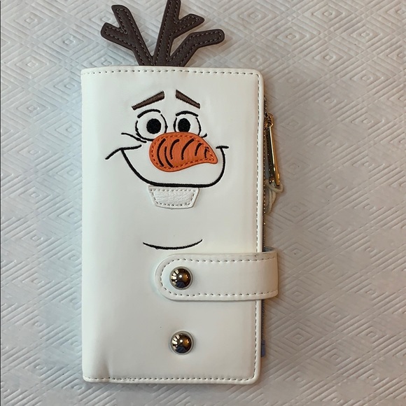 Loungefly Disney Frozen Olaf Flap Wallet - Picture 13 of 13